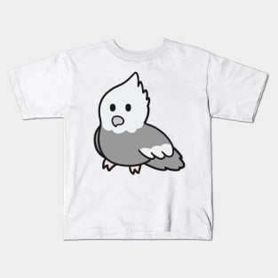 Cute Whiteface Cockatiel Kids T-Shirt